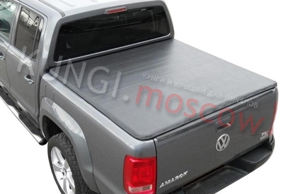 Мягкий трехсекционный тент с алюминиевой вставкой Volkswagen Amarok I (2011+) ― Кунги и тюнинг для пикапов в Москве