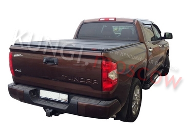 Жесткая трехсекционная крышка Toyota Tundra II 5.5 ― Кунги и тюнинг для пикапов в Москве