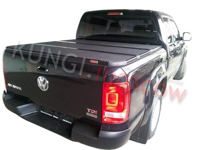 Жесткая трехсекционная крышка Volkswagen Amarok I ― Кунги и тюнинг для пикапов в Москве