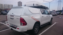 ABC.TOHIL.BR.05B КРЫША (КУНГ) КУЗОВА ДЛЯ TOYOTA HILUX (ДВОЙНАЯ КАБИНА) (08.2015-) (ЧЁРНАЯ) (3 ДВЕРИ)