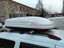 MITSUBISHI L200 Triton D/Cab (L кузова 1325мм) 2006-14 Автобокс Hakr 400 Magic Line,усиленный, серебристый глянцевый, 1990x740x420мм. производство Чехия  (код 0826)