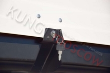 Great Wall Wingle Автобокс на крышу Sport 490 литров - серый, тиснение, производство Россия, 2100x800x450мм. (код 1720)