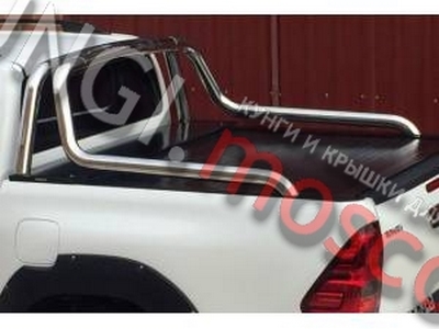 Дуга кузова d76 Aben Chrome на Toyota Hilux Revo (2015-2019) ― Кунги и тюнинг для пикапов в Москве