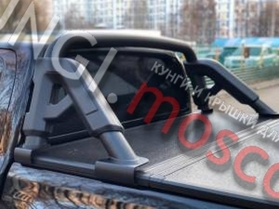 Дуга кузова К2 BLACK на Toyota Hilux (2006-2014) ― Кунги и тюнинг для пикапов в Москве