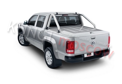 Крышка кузова пикапа в комплекте с оригинальными дугами Volkswagen Amarok ― Кунги и тюнинг для пикапов в Москве