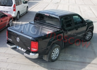 Крышка кузова ROLL-A, выдвижная серебро, VOLKSWAGEN AMAROK, 2010-н.в. ― Кунги и тюнинг для пикапов в Москве