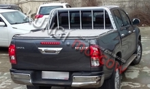 Крышка кузова Toyota Hilux new распашная, алюминий НИИС