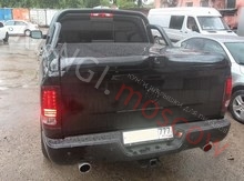 Крышка кузова для пикапа Dodge RAM 1500 Crew Cab 2006-2014 г.в. (2 положения открывания 45 и 90 гр.) черная