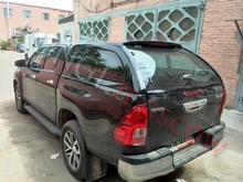 Кунг Toyota Hilux REVO D/Cab c 2015- (пр-во Турция) окрашенный в черный цвет Цена по Акции снижена на 10%