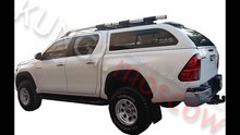 Кунг Toyota Hilux Revo D/Cab c 2015- черный ( цвет 218) или белый ( цвет 070) с центральным окном