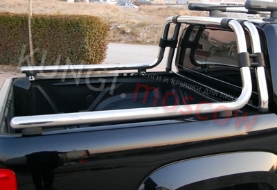 Дуга в кузов пикапа Ford Ranger 2012- ф70мм. ― Кунги и тюнинг для пикапов в Москве