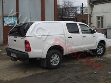 Кунг Toyota Hilux коммерческий (задняя дверь стекло) окрашенный в цвет