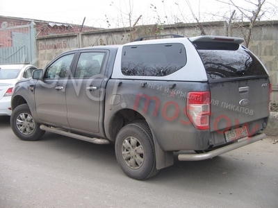 Кунг для пикапа Ford Ranger 2012- серии S, грунтованный под покраску ― Кунги и тюнинг для пикапов в Москве