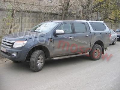 Кунг для пикапа Ford Ranger 2012- серии S, окрашенный в цвет ― Кунги и тюнинг для пикапов в Москве