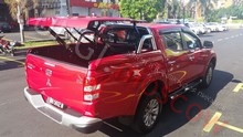 Крышка Mitsubishi L200 NEW D/Cab c 2015- Euro Star с дугой окрашенная в цвет