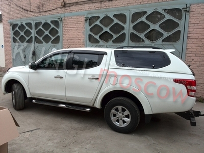 Кунг Mitsubishi L200 NEW D/Cab c 2015- серия S окрашенный в цвет ― Кунги и тюнинг для пикапов в Москве