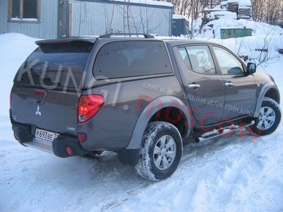 Кунг Mitsubishi L200 Long серии G окрашенный в цвет. ― Кунги и тюнинг для пикапов в Москве