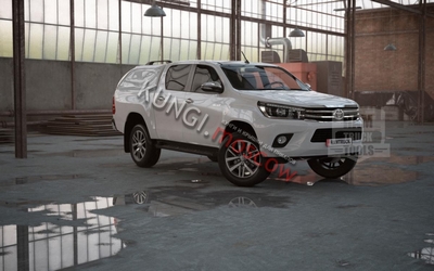 КУНГ RT-3 (КОММЕРЧЕСКИЙ) TOYOTA HILUX NEW 2015+ В ЦВЕТЕ ― Кунги и тюнинг для пикапов в Москве