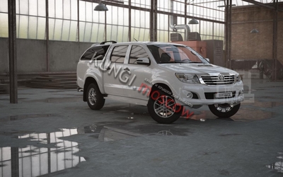 КУНГ RT-4 TOYOTA HILUX 2006-2014 В ЦВЕТЕ ― Кунги и тюнинг для пикапов в Москве