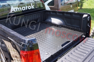 ПЛАТФОРМА ГРУЗОВАЯ ВЫКАТНАЯ VOLKSWAGEN AMAROK (2010-), ДВОЙНАЯ КАБИНА (БЕЗ ВКЛАДЫША) ― Кунги и тюнинг для пикапов в Москве