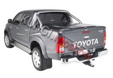 Подъемная крышка TopUp с дугами Toyota Hilux VIII Revo (в грунте) (2015+)