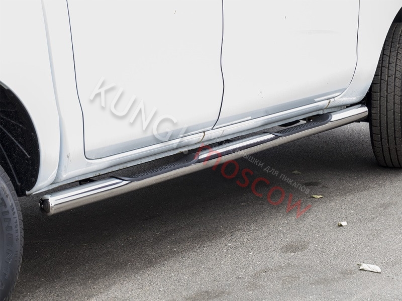 Souz-96 Пороги с проступями 76 мм (компл 2шт) FORD Ranger 12- FRAN.81.1764