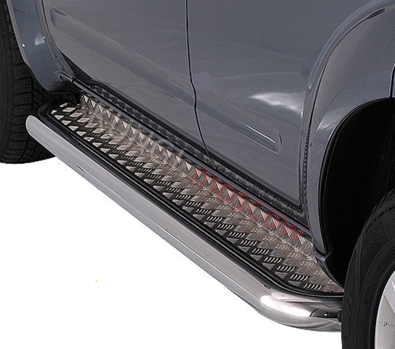 Технотек Пороги с листом d-60 NISSAN NP-300 08- NP300_2.1