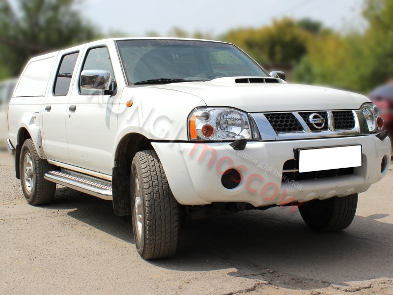 Технотек Пороги с листом d-76 NISSAN NP-300 08- NP300_2