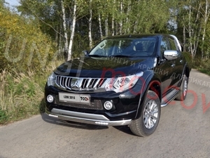 ТСС Пороги с площадкой 60,3 мм MITSUBISHI L200 15-