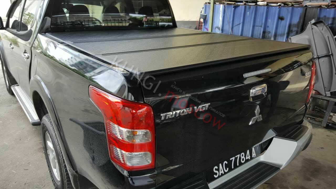 Жесткая трехсекционная крышка кузова для Mitsubishi L200 (1) 