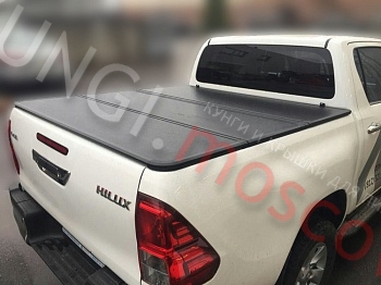 Жесткая трехсекционная крышка кузова для Toyota Hilux (1) 
